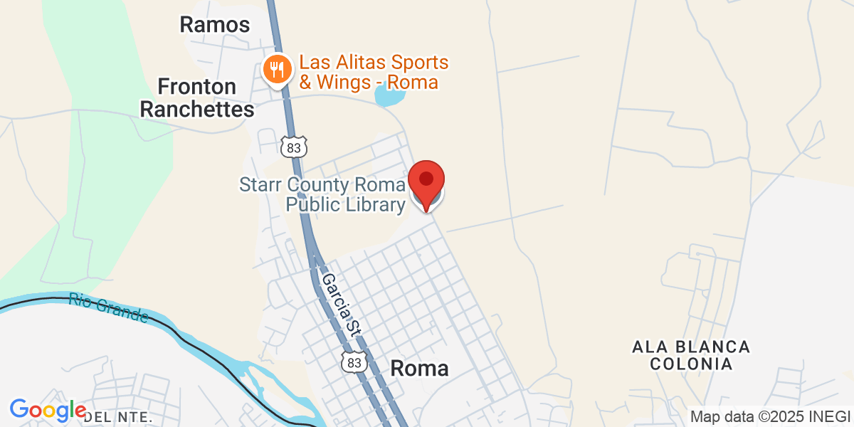 Map of Roma Public Library
